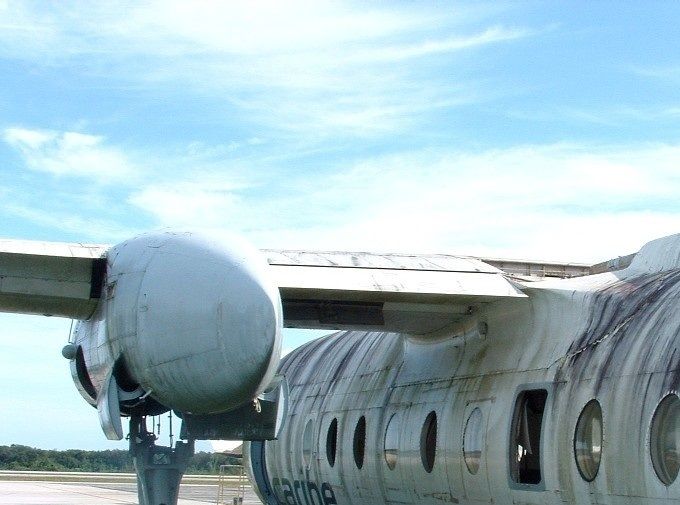 Msn:93  XA-RJO  Aero Caribe  December 18,2003 Cozumel Mexico.
Photo RAMON MARIN.