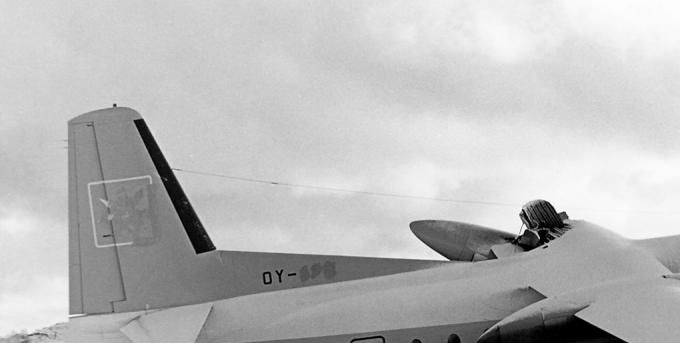 Msn:10437  OY-APD  Maerks Air.  Crash Landing  January  25,1975.